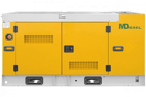 Дизельный генератор MitsuDiesel МД АД-16С-230-1РКМ29 в шумозащитном кожухе с АВР ДизельЭнергоРесурс